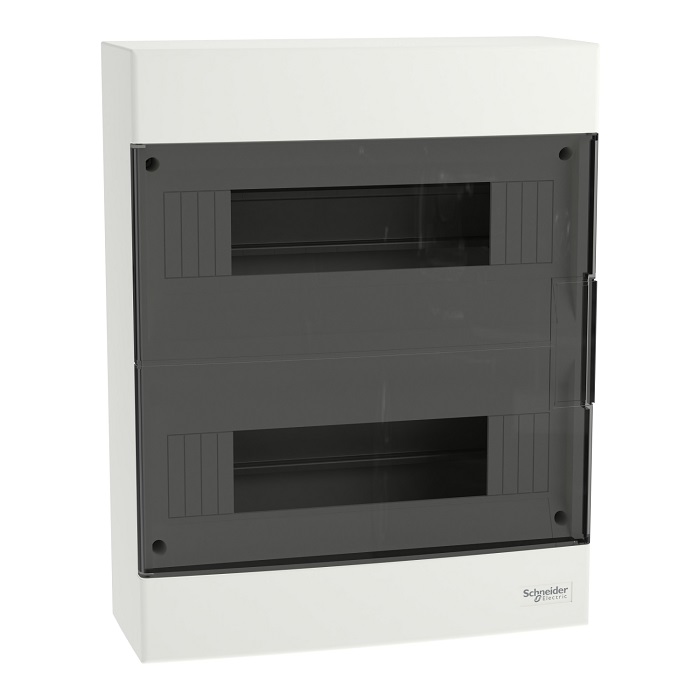 EASY9 EU nástenná rozvodnica 24M (2x12) dymové dvere