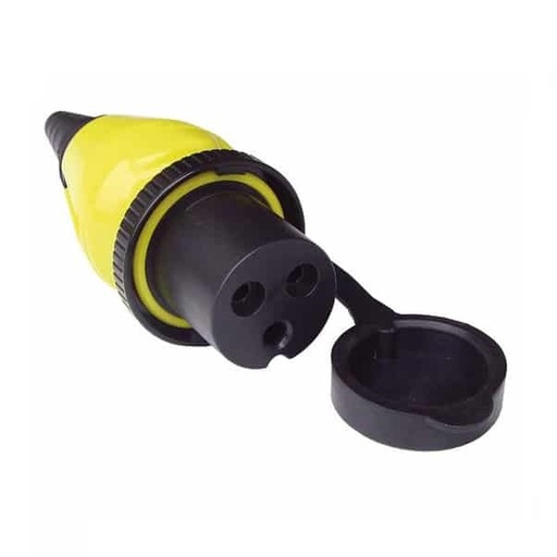[SHP301604000] Plug 16A/250Vac (2p/3w) for Power Inlet 16A