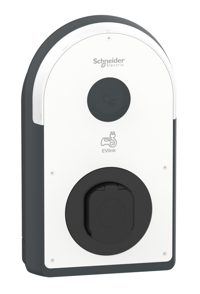 EVlink Pro AC/AC Metal, 22kW, 32A, 3P+N, T2S
