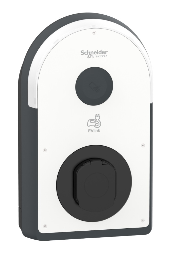 EVlink Pro AC/AC Metal, 22kW, 32A, 3P+N, T2S, meranie MID