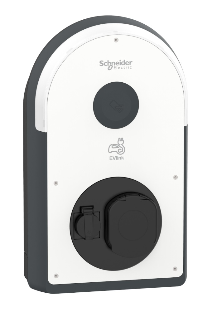 EVlink Pro AC/AC Metal, 22kW, 32A, 3P+N, T2S/TE, meranie MID