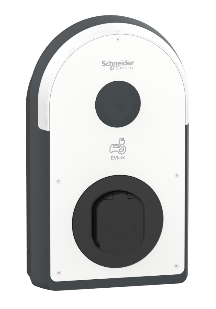 EVlink Pro AC/AC Metal, 22kW, 32A, 3P+N, T2S, RCD B-EV