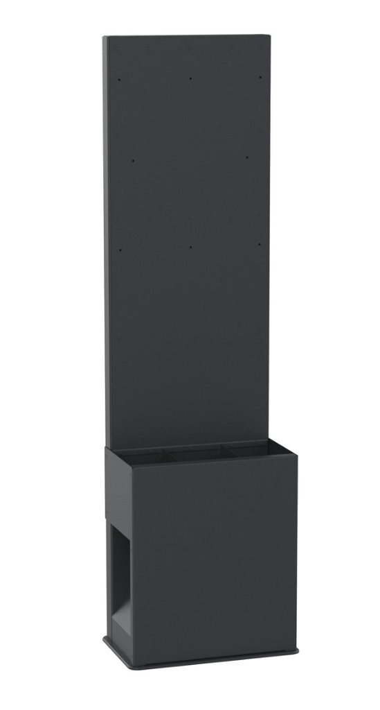 Pedestal, EVlink, for DC charging station 24 kW multi connector