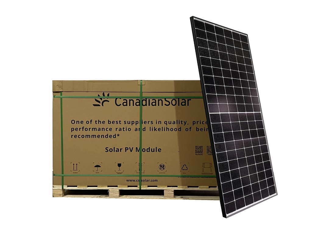 Paleta 35ks CSI Solar Co., Ltd. HiKu6 PERC CS6L-MS 455W Black Frame