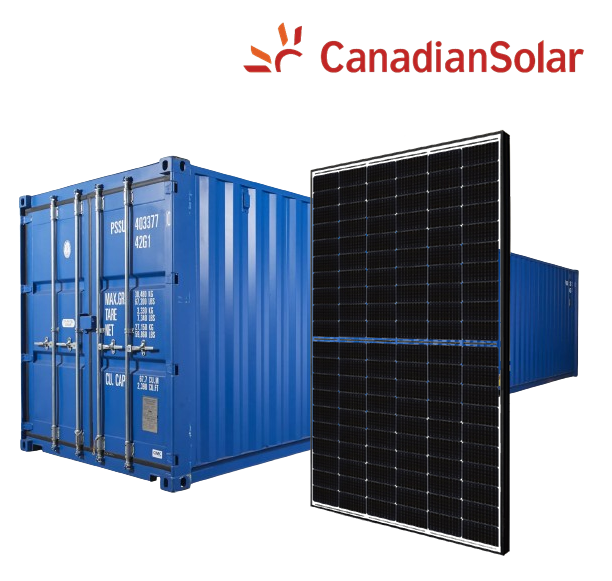 Kontajner 770ks CSI Solar Co., Ltd. TOPBiHiKu6 CS6.1-60TB 500W