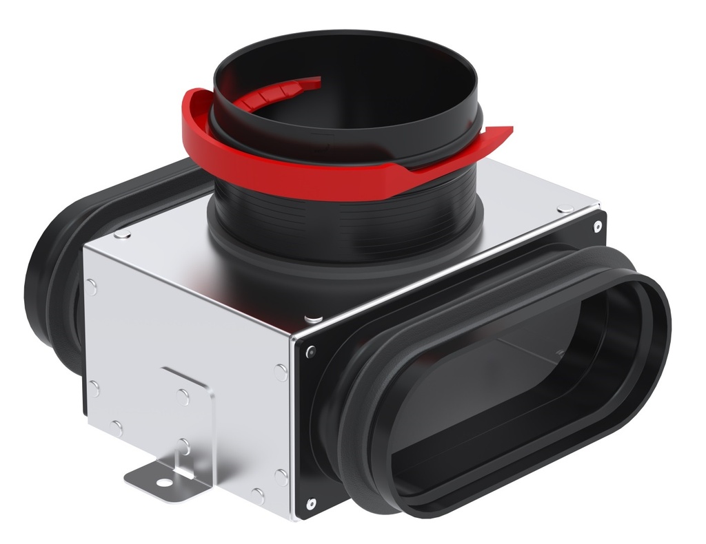 ComfoFit přechodový T-kus, CK150 - ComfoTube 90