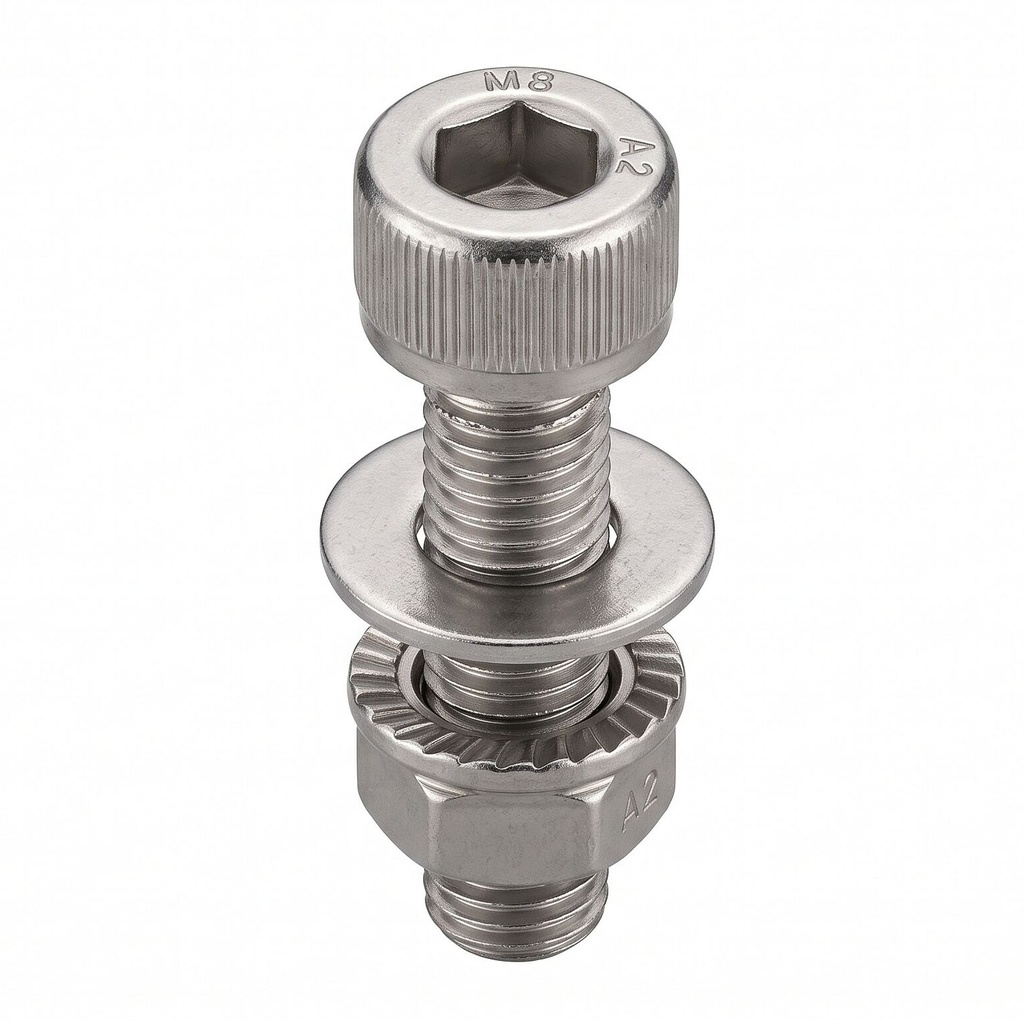 bracket fixation set M8