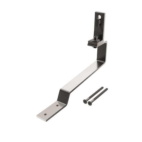 roof hook plain tile A2, assembled incl. bracket