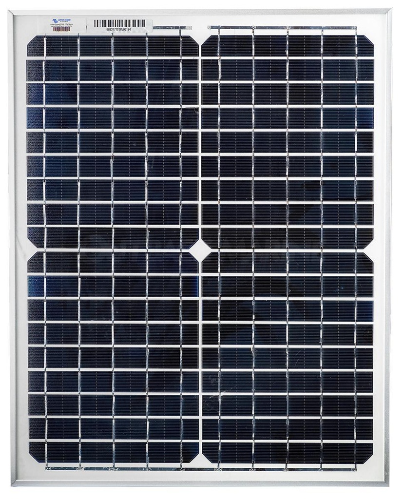 Solar Panel 20W-12V Poly 440x350x25mm series 4a