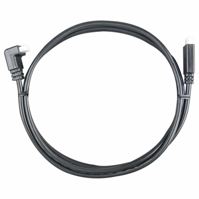 VE.Direct Cable 0,3m (one side Right Angle conn)