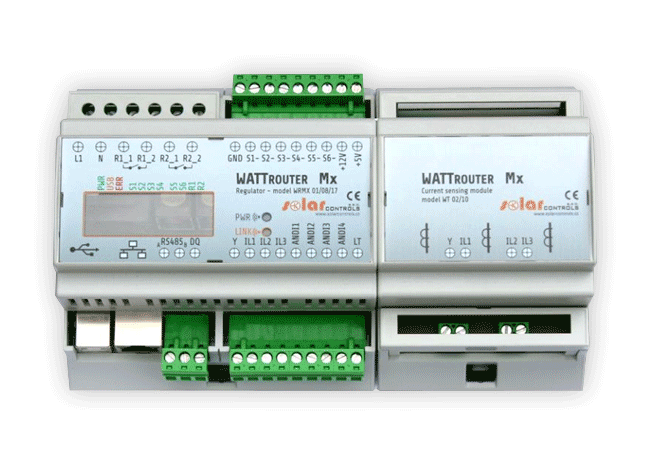 WATTROUTER® Mx - komplet regulátor + měřicí modul