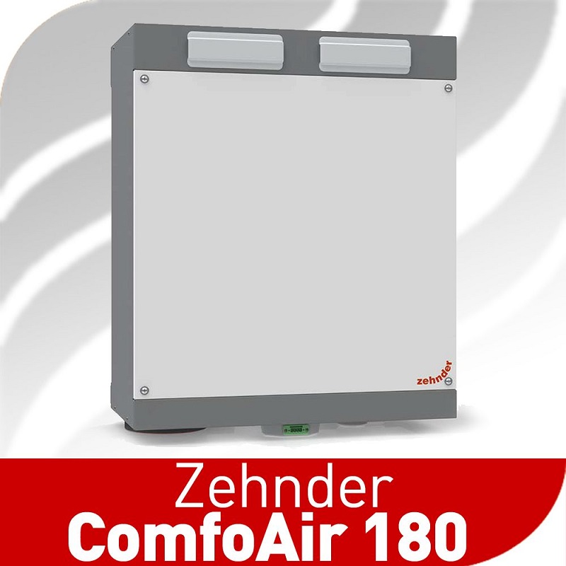ComfoAir 180 V, entalpický výmenník, predhrievací register