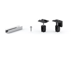 Trapeze roof kit E-Port-Home Single, landscape modules 30-40mm