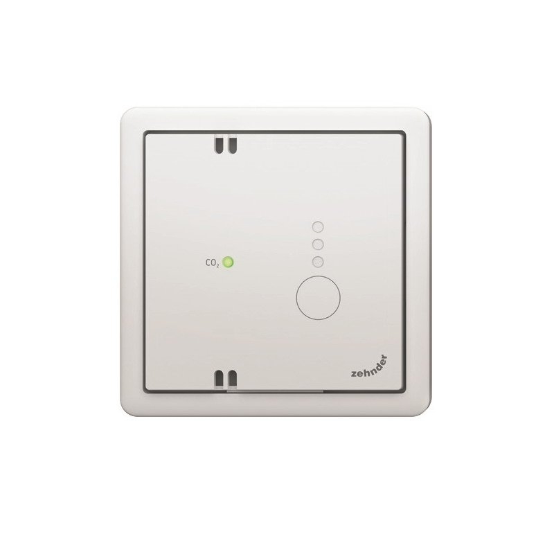 Čidlo CO2 V67, instalace do podomítkové krabičky, vč. vnějšího ráměčku