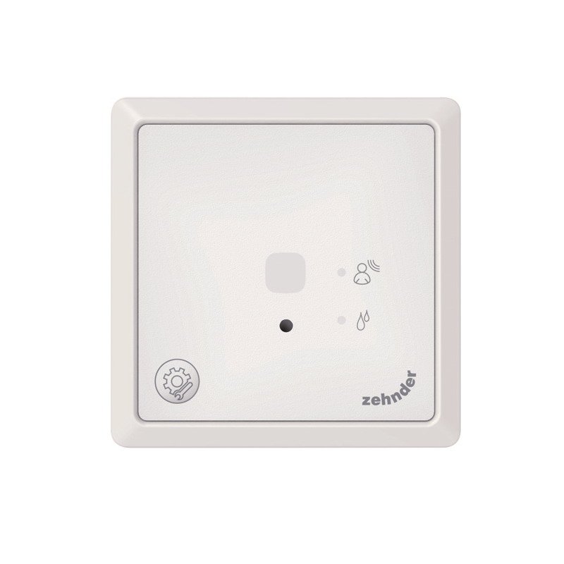 Čidlo CO2 V67, instalace na omítku