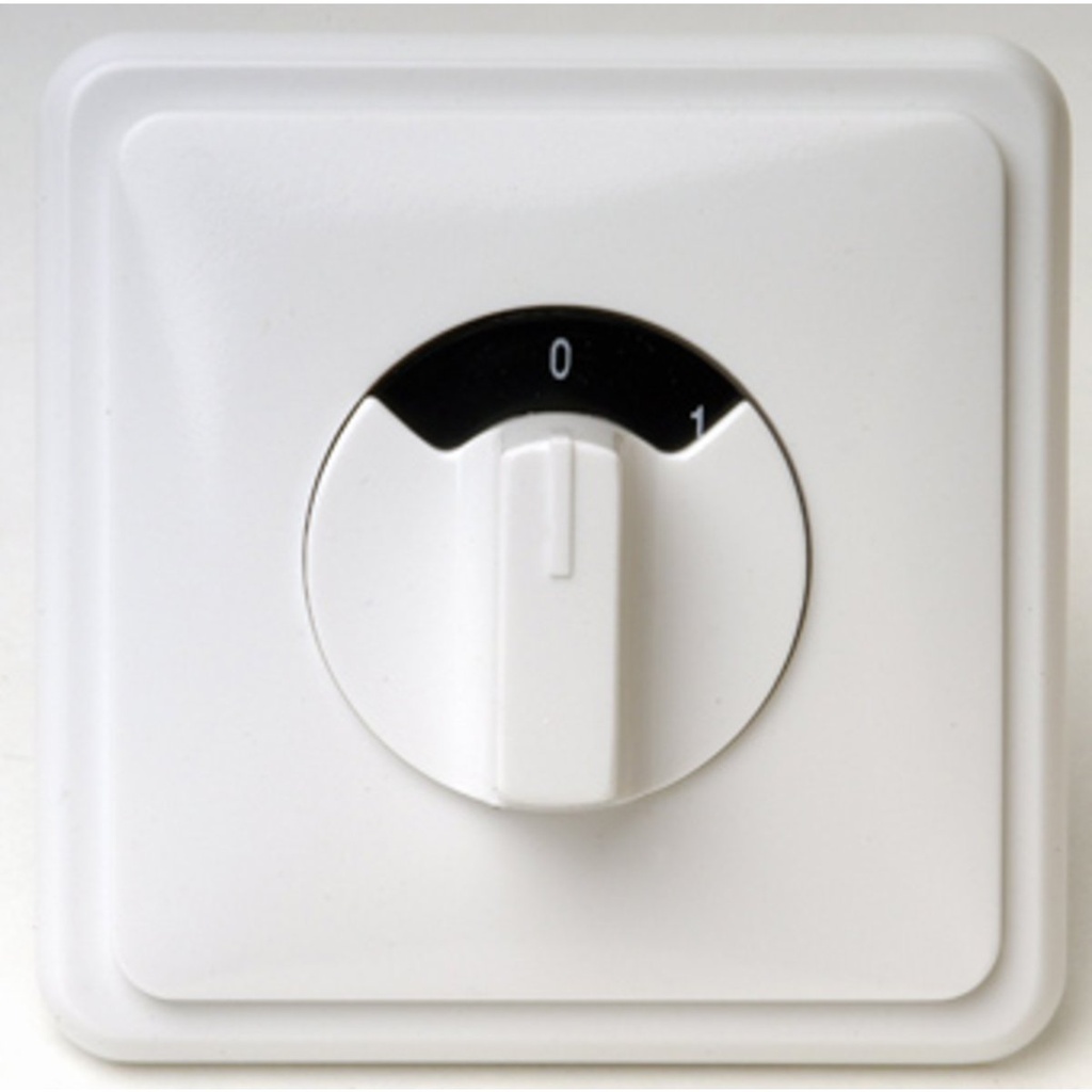 Třístupňový přepínač pod omítku-bez polohy "O", s indikací poruchy