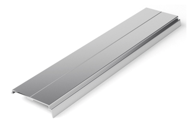 Rail cover south 10°; 370mm
