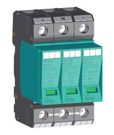 KIWA PO I 3 PV 1000V DC/12,5kA