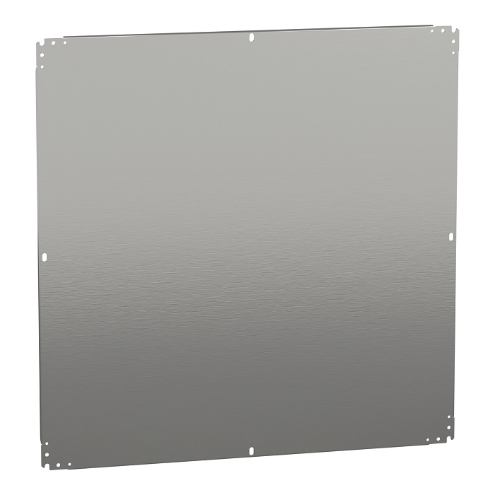 plný montážny panel V1000xŠ1000mm - pozink. ocelový plech