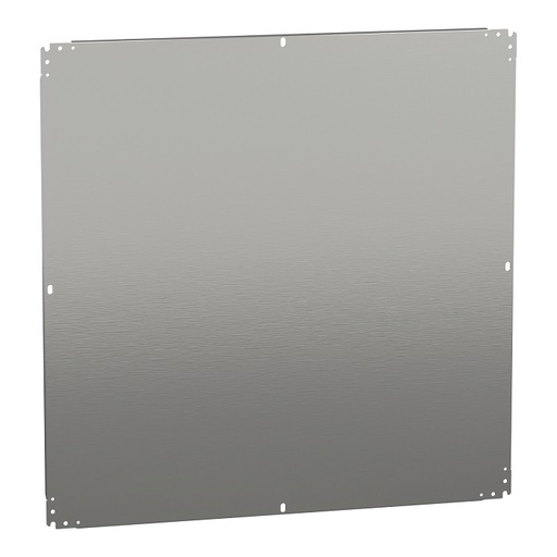 [NSYMM1010] plný montážny panel V1000xŠ1000mm - pozink. ocelový plech