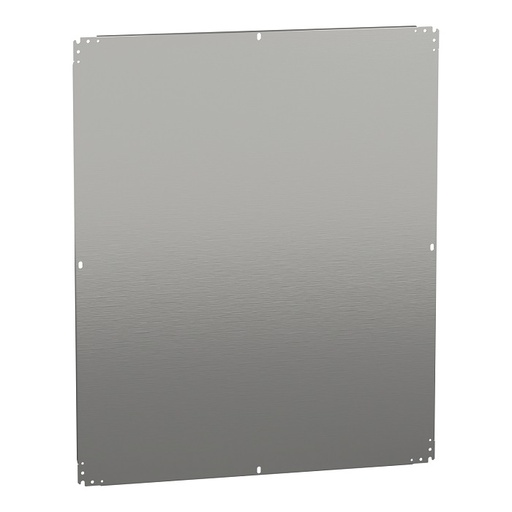 [NSYMM1210] plný montážny panel V1200xŠ1000mm. - pozink. ocelový plech zámenné rozmery