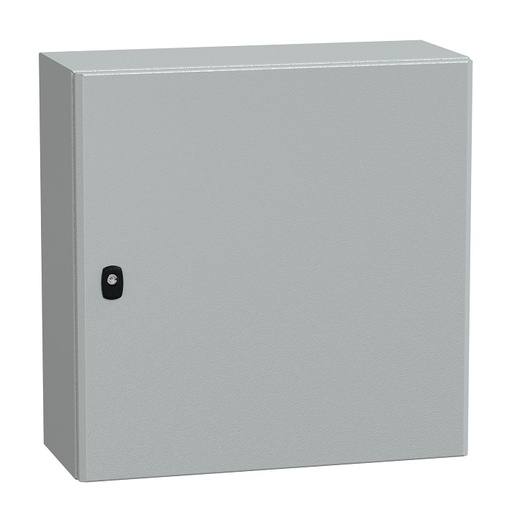 [NSYS3D6625P] Spacial S3D plné dvere s mont. panelom V600xŠ600xH250.IP66 IK10 RAL7035.
