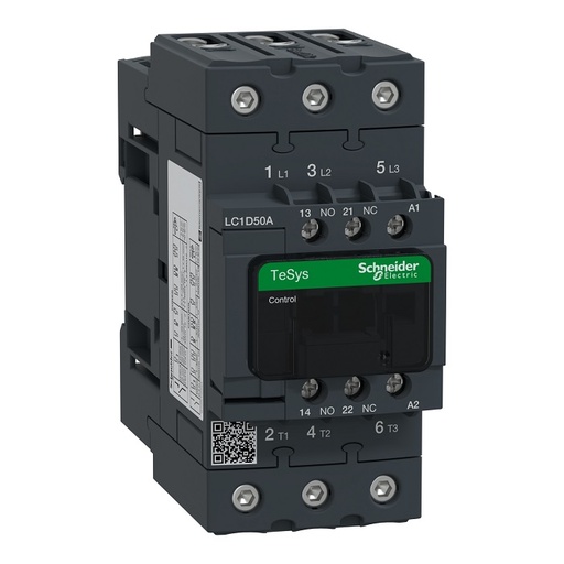 [LC1D50AU7] stýkač 3P(3Z) 50A AC-3 440V - cievka 240V 50Hz