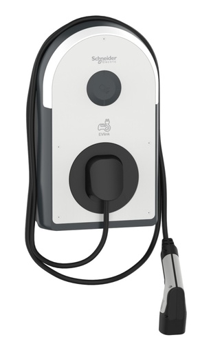 [EVB3S22NCA] EVlink Pro AC/AC Metal, 22kW, 32A, 3P+N, integ. kábel T2