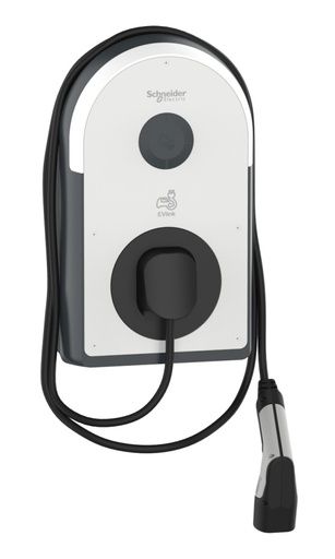 [EVB3S22NC0M] Nabíjacia stanica EVlink pre AC/AC Metal, 22kW, 32A, 3P+N, integrovaný kábel T2, RDC-DD 6mA, meranie MID