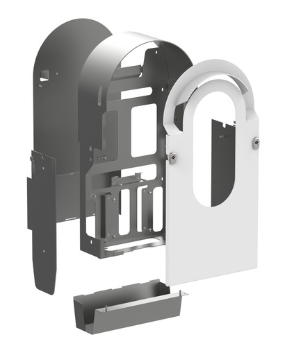 [EVA1RWKS1] Kit enclosure, EVlink Pro AC Metal, for 1 wall-mounted charging station