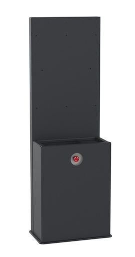 [EVP1DB1LG] Pedestal, EVlink, for DC charging station 24 kW single connector