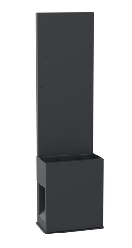 [EVP1DB2LG] Pedestal, EVlink, for DC charging station 24 kW multi connector