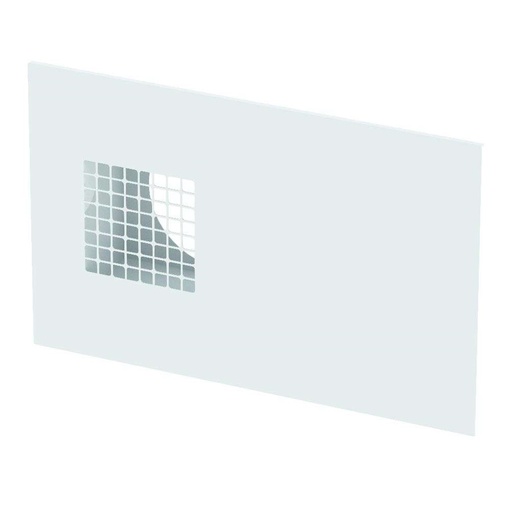 [990430575] Kombinovaná vonkajšia mriežka, DN 160, pravá, nerez-biela