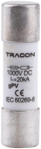 [CFPV-10X38-16] Valcová poistka gPV, 16A,1000VDC,35kA,10x38