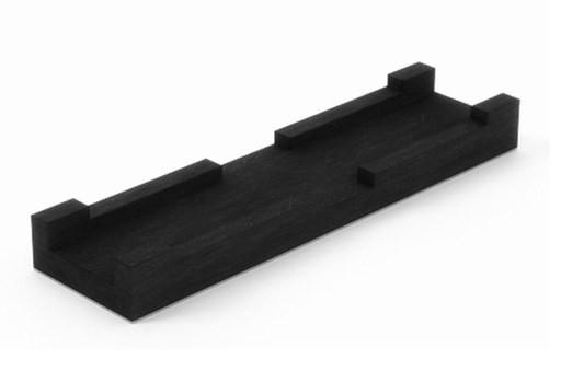 [814-0791] Protection Mat 395x105x40,5mm, alu Speed X
