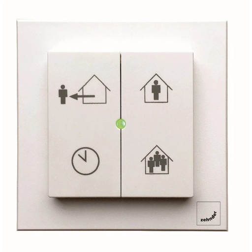 [471100017] Zehnder EVO Switch RF, ovládací jednotka, napájení baterie CR-2032