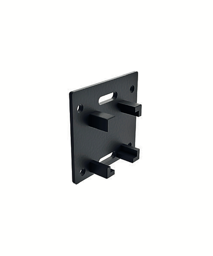 [814-0431] endcap 4/35 black
