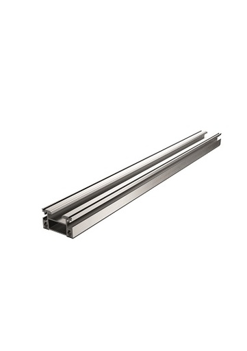 [712-0252] rail 1/22 trapeze + EPDM, 0,40m