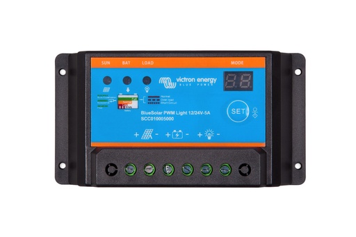 [SCC010005000] BlueSolar PWM-Light Charge Controller 12/24V-5A