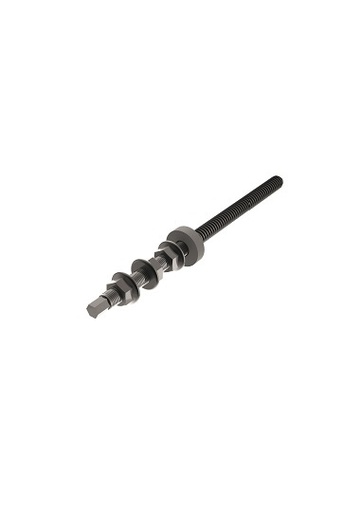 [806-0074] hanger bolt M12x250 complete--on wood
