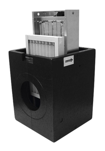 [527001360] Iso defroster DN160 - externí předehřívací registr