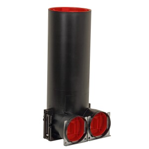 [990326125] Kryt vývodu vzduchu TVA-P 75 hrdlo 300 mm